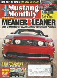 MUSTANG MONTHLY 2009 FEB - NEW GT, T-5 289HO, 390GT, BOSS 9